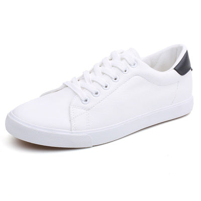 Spring Shoes Men Sneakers Casual Soft Leather Men Shoes Brand Fashion Male White Shoes KA1188