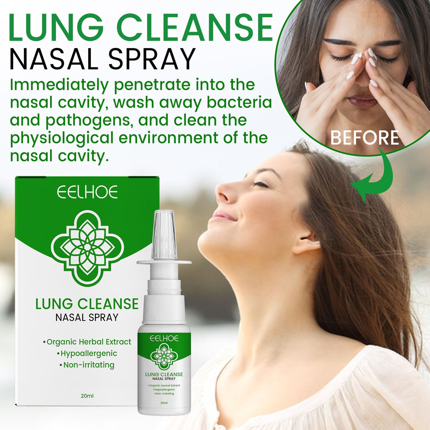 Soothing Cleaning Care Nasal Spray - Beutifyinglife