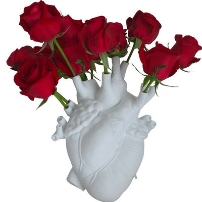 Shape Flower Vase Nordic Style Flower Pot Art Vases Sculpture Desktop Plant Pot For Home Decor Ornament Gifts